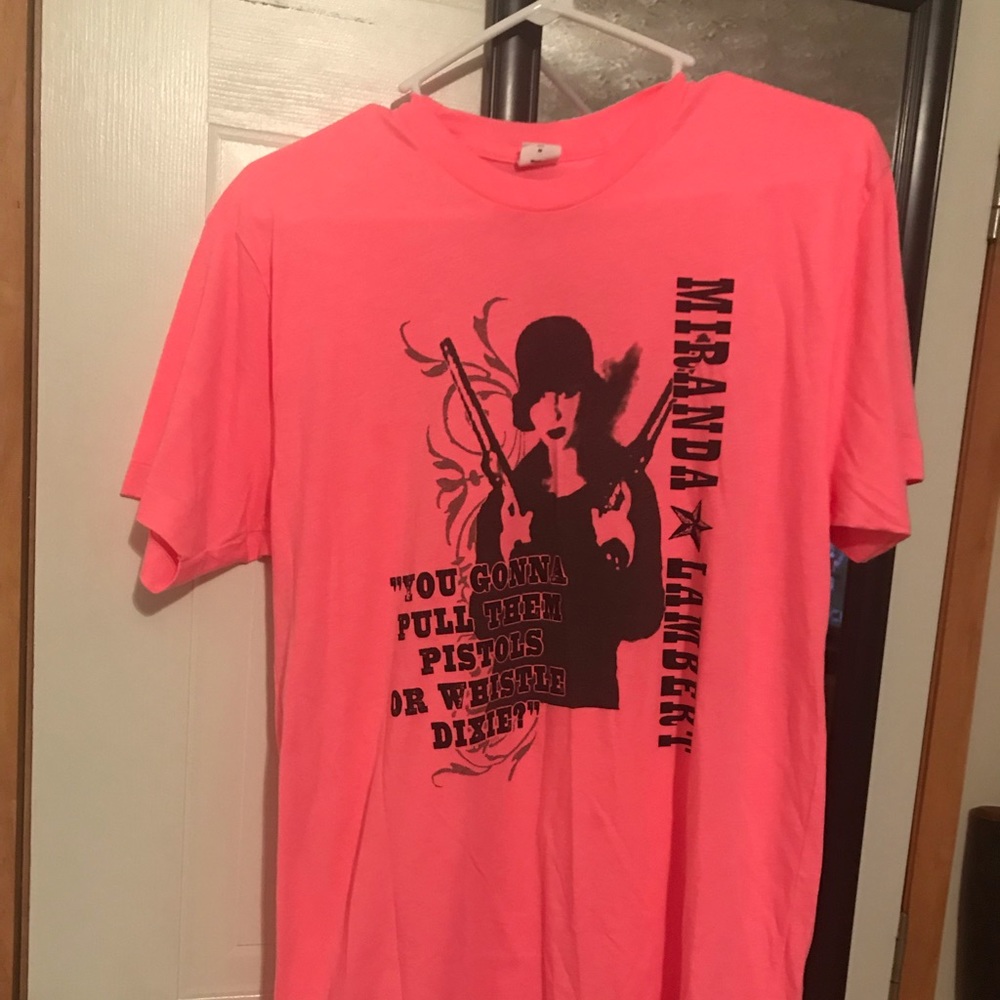 Miranda Lambert concert T-shirt